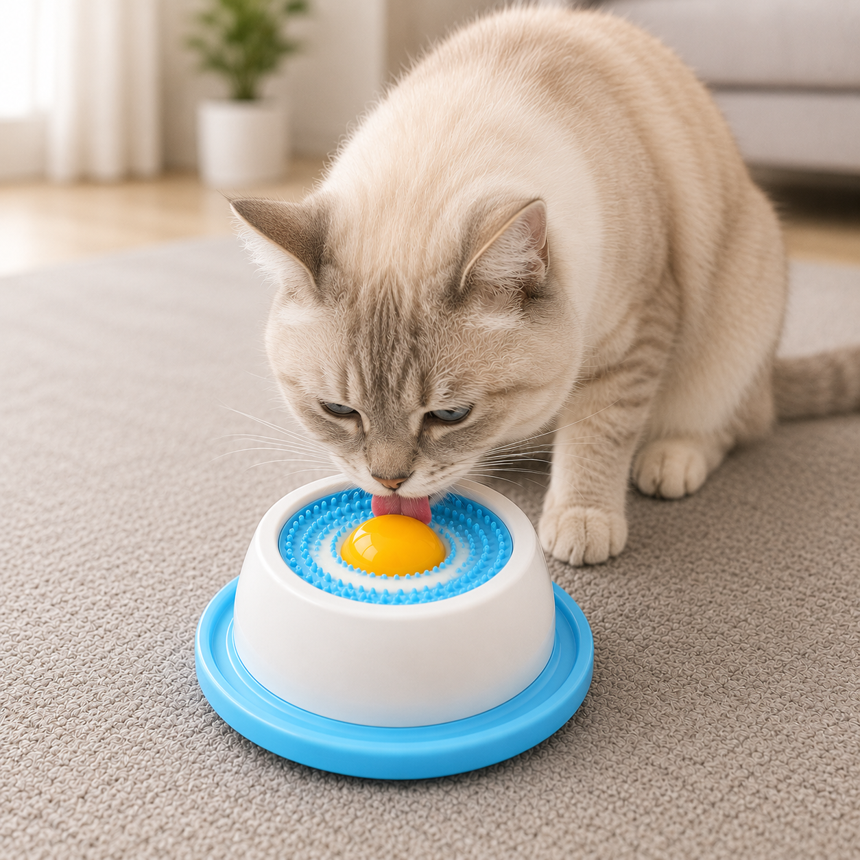 Interactive Dog & Cat Lick Sphere Slow Feeder Toy