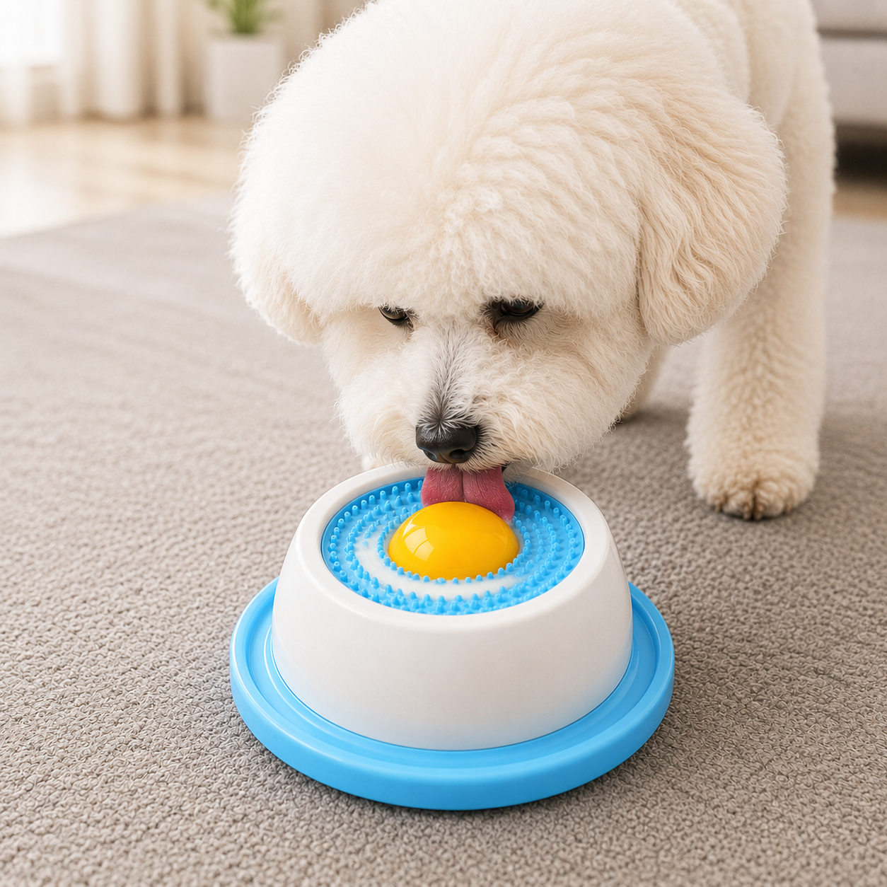 Interactive Dog & Cat Lick Sphere Slow Feeder Toy